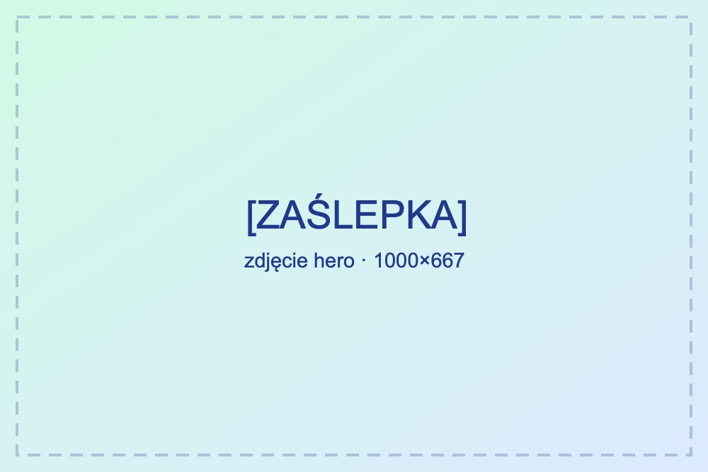 [ZAŚLEPKA] etykieta